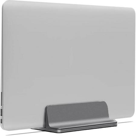 Aluminium Macbook Stand Houder Voor Apple Macbook / Laptop - Grijs