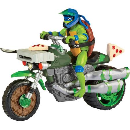 Teenage Mutant Ninja Turtles - Drive N Kick Cycle W/Figure