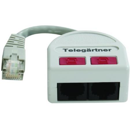 Teleg rtner J00029A0006 Wit kabeladapter/verloopstukje