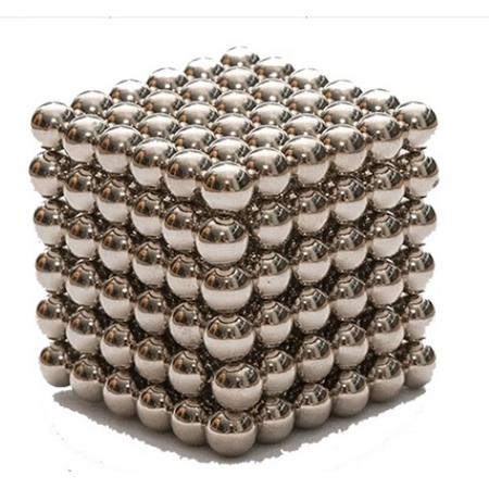 Neocube buckyballs magneet balletjes ballen Zilver - 216 balletjes - 5mm