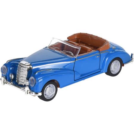 Tender Toys Auto Diecast Cabrio Blauw 12 Cm