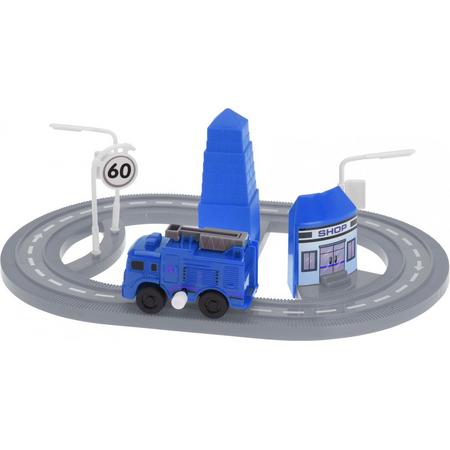 Tender Toys Autobaan 7-delig Grijs