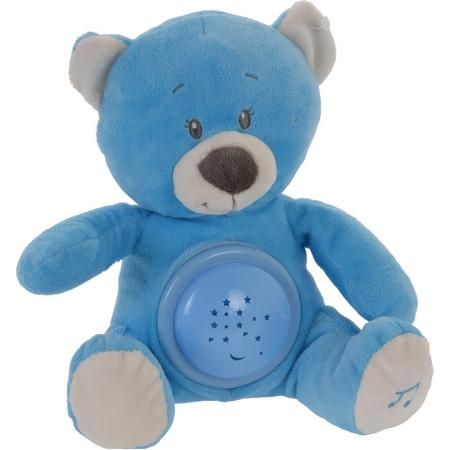 Tender Toys Knuffelbeer Blauw 20 Cm