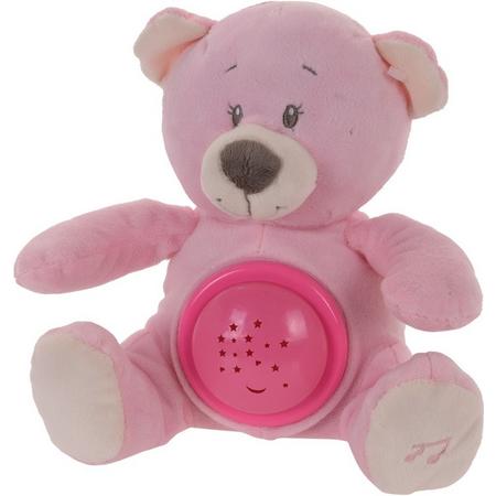 Tender Toys Knuffelbeer Roze 20 Cm