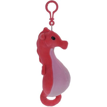 Tender Toys Knuffelzeepaardje Roze 20 Cm
