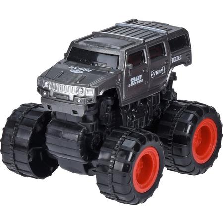 Tender Toys Monstertruck Zilver 9 Cm