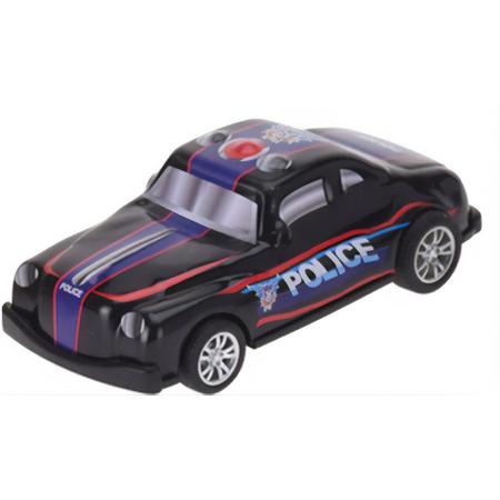 Tender Toys Politieauto 10 Cm Zwart