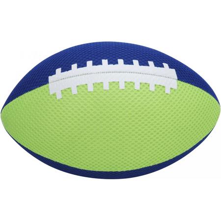 Tender Toys Speelgoed Rugbybal 18 Cm Blauw