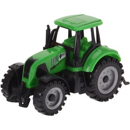 Tender Toys Tractor 10,5 Cm Groen
