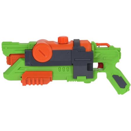 Tender Toys Waterpistool 38 Cm Groen/oranje