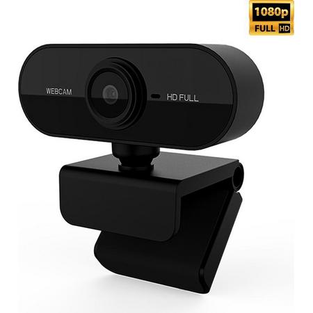 Webcam full HD (1080p) - Met ingebouwde microfoon - USB - Autofocus - Windows & Mac - Videobellen