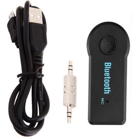 Premium bluetooth 4.1 receiver - Bluetooth ontvanger aux - Bluetooth audio adapter - geen verlies kwaliteit- bluetooth aux auto - Inclusief Jack 3.5 MM Aux aansluiting