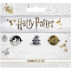 Harry Potter Hogwars Castle Time Turner and Sorting Hat Bead Charm Bedel Set
