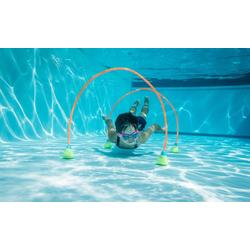 Onderwaterspeelset voor kinderen - Set van 2 duikpoortjes om duiken te oefenen - flexibele poortjes voor in het zwembad - 2x duikpoort - onderwater parcour