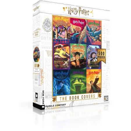 Book Cover Collage - NYPC Harry Potter Collectie Puzzel 500 Stukjes