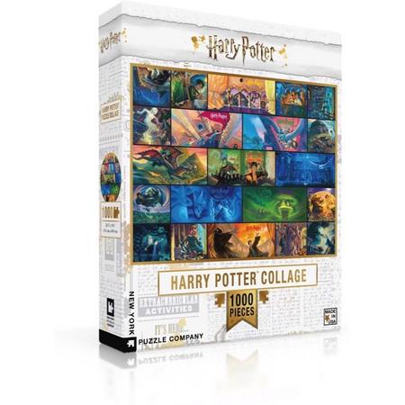 Harry Potter Collage - NYPC Harry Potter Collectie Puzzel 1000 Stukjes