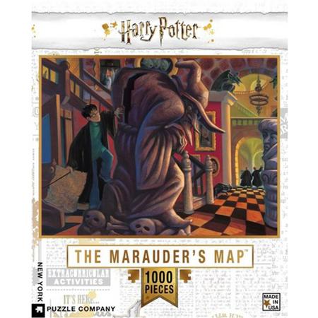 Harry Potter Marauders Map puzzel - 1000 stukjes - New York Puzzle Company
