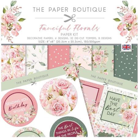 Fanciful Florals 8x8 Inch Paper Kit (PB1875)