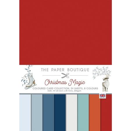 The Paper Boutique - Christmas Magic Colour Card Collection