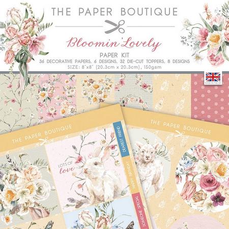 The Paper Boutique Blooming lovely paper kit
