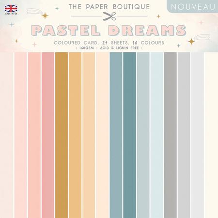 The Paper Boutique Coloured card collection - Pastel dreams