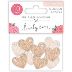 The Paper Boutique Wooden shapes - Lovely days
