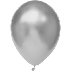 Chrome chroom Ballonnen Zilver 30cm 50 stuks