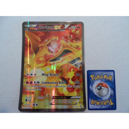 Pokemon Charizard EX grote (jumbo) kaart XY121