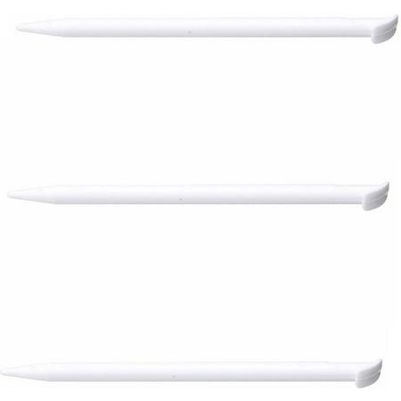 3x Stylus pen voor Nintendo NEW 3DS XL - Wit