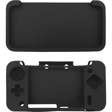 Silicone Bescherm Hoes voor Nintendo 2DS XL - Zwart