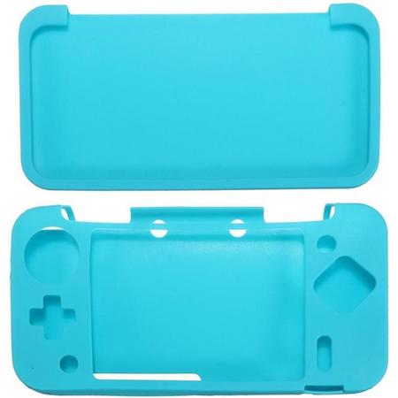Silicone Bescherm Hoes voor Nintendo 2DS XL Turquoise
