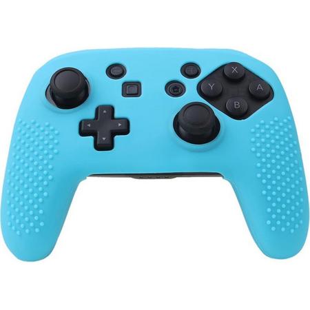Silicone Hoes / Skin voor Switch Pro Controller Blauw
