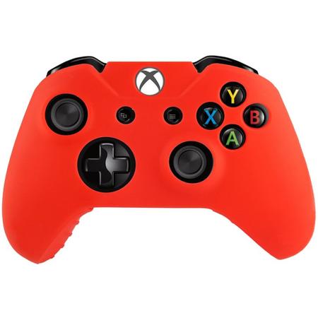 Silicone Hoes / Skin voor XBOX ONE Controller Rood