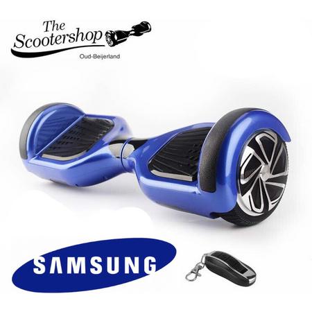 The Scootershop - 700 Watt Hoverboard met afstandsbediening - taotao - 20cell Samsung - Blauw