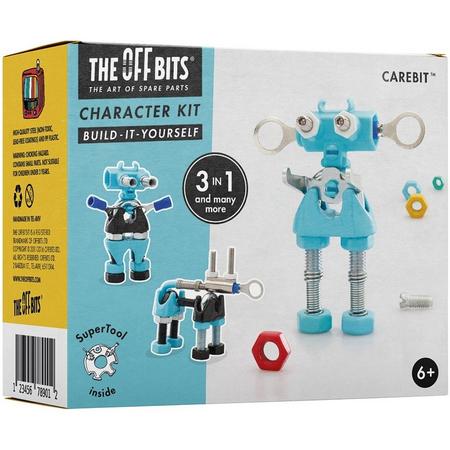 The Offbits Bouwpakket Character Kit 3 In 1 23-delig Blauw