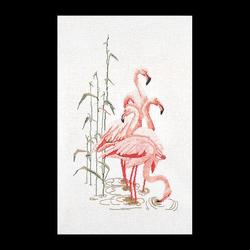 1070A Flamingos Borduurpakket