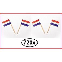 720x cocktailprikkers Nederlandse vlag