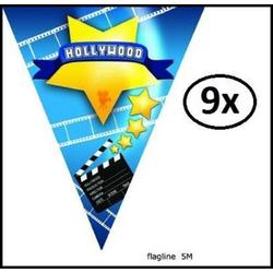 9x Vlaggenlijn Hollywood