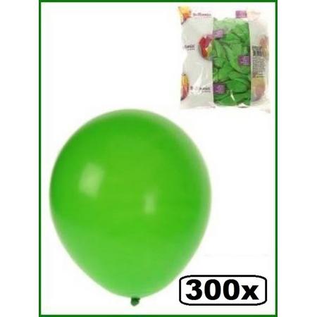 Ballonnen helium 300x groen