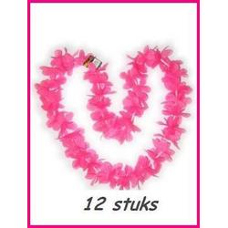 Hawai krans pink per 12