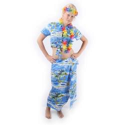 Hawaii Topje met Omslag - Maat 36 - Blauw