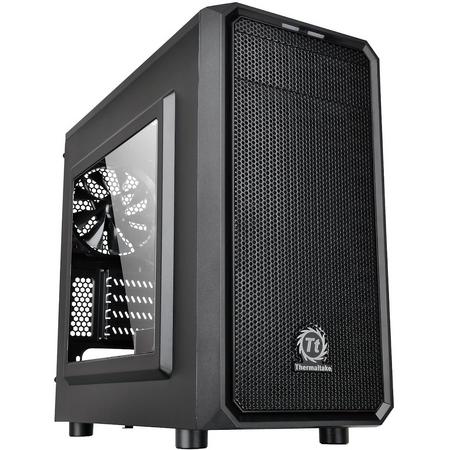 Thermaltake Versa H15 M-ATX Gaming Case with Side Window USB 3 and Black Interior