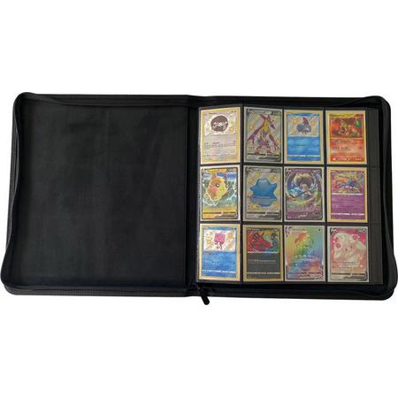 Thredo Premium - Pokemon kaarten 12 pocket map / verzamelmap / binder groot voor Pokemonkaarten