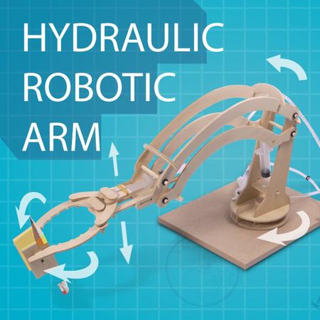 ThumbsUp! Hydraulische Robot Arm - Bouwpakket
