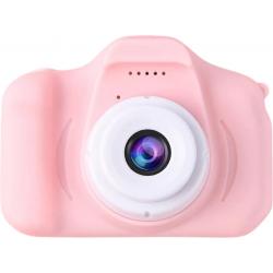 Thuys Kindercamera Digitaal – Kindercamera Roze – Kinder Vlog Camera – Camera Kinderen – Roze – Inclusief 32GB SD-Kaart – Full HD