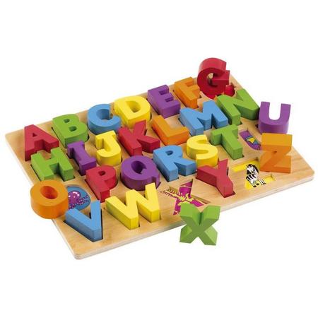 Tidlo ABC Puzzel met Dikke Puzzelstukken