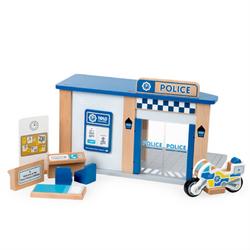Tidlo houten speelset politie bureau / station