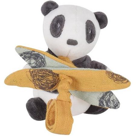 Tikiri Pancha Trilknuffel: Panda 11 Cm Junior Wit/zwart