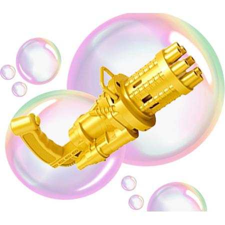 Goud Mini Bubble Machine - Bellenblaas Pistool - Bubble Gun - Bellenblazer - Bellenblaas  - Speelgoed - Kinderen Kado van Tiktok