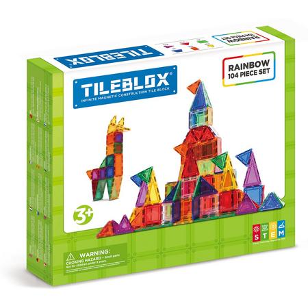 Tileblox - Rainbow 104pc Set
